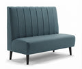 Banquette Bellagio – Couture verticale & tissu Gava 76 bleu sur mesure