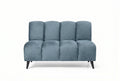 Banquette Cocoon – Velours bleu ciel personnalisable