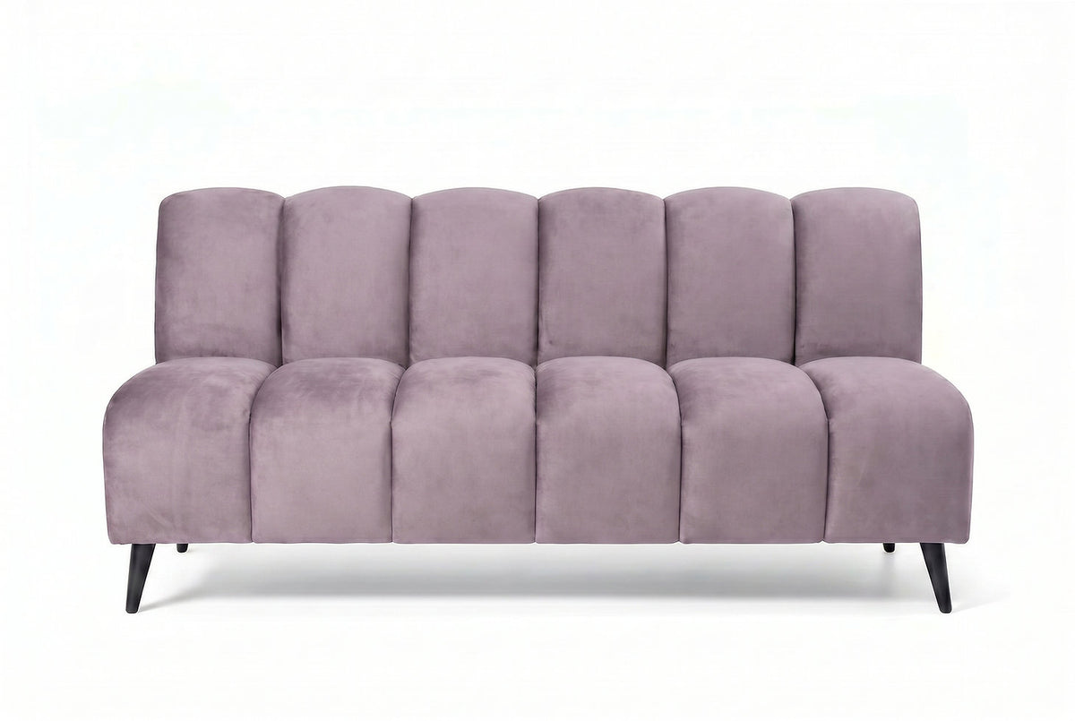Banquette Cocoon – Velours Violet Light personnalisable