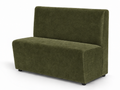 Banquette Sorrento – Lisse & velours Casino Vert Forêt