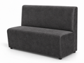 Banquette Sorrento – Lisse & velours Casino Graphite