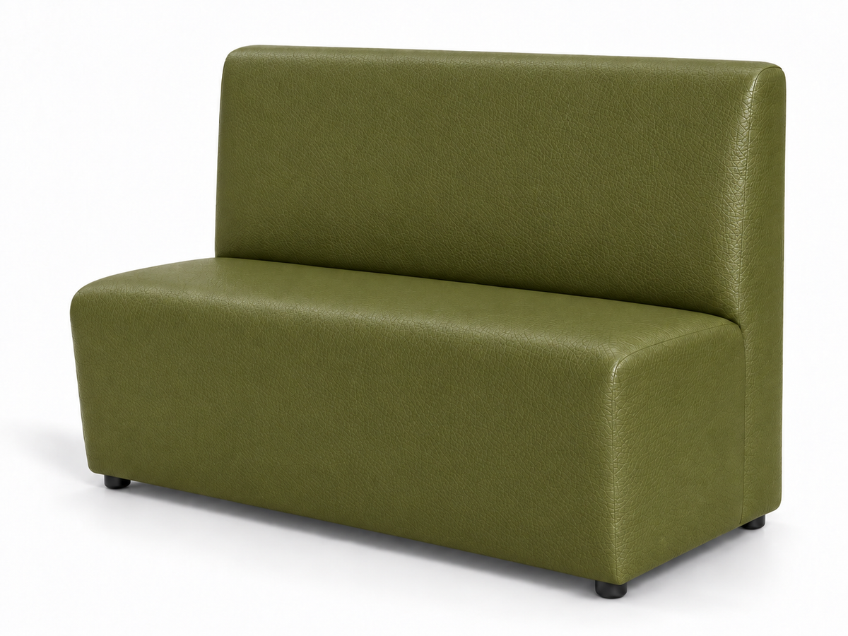 Banquette Sorrento – Lisse & similicuir Arizona Avocat