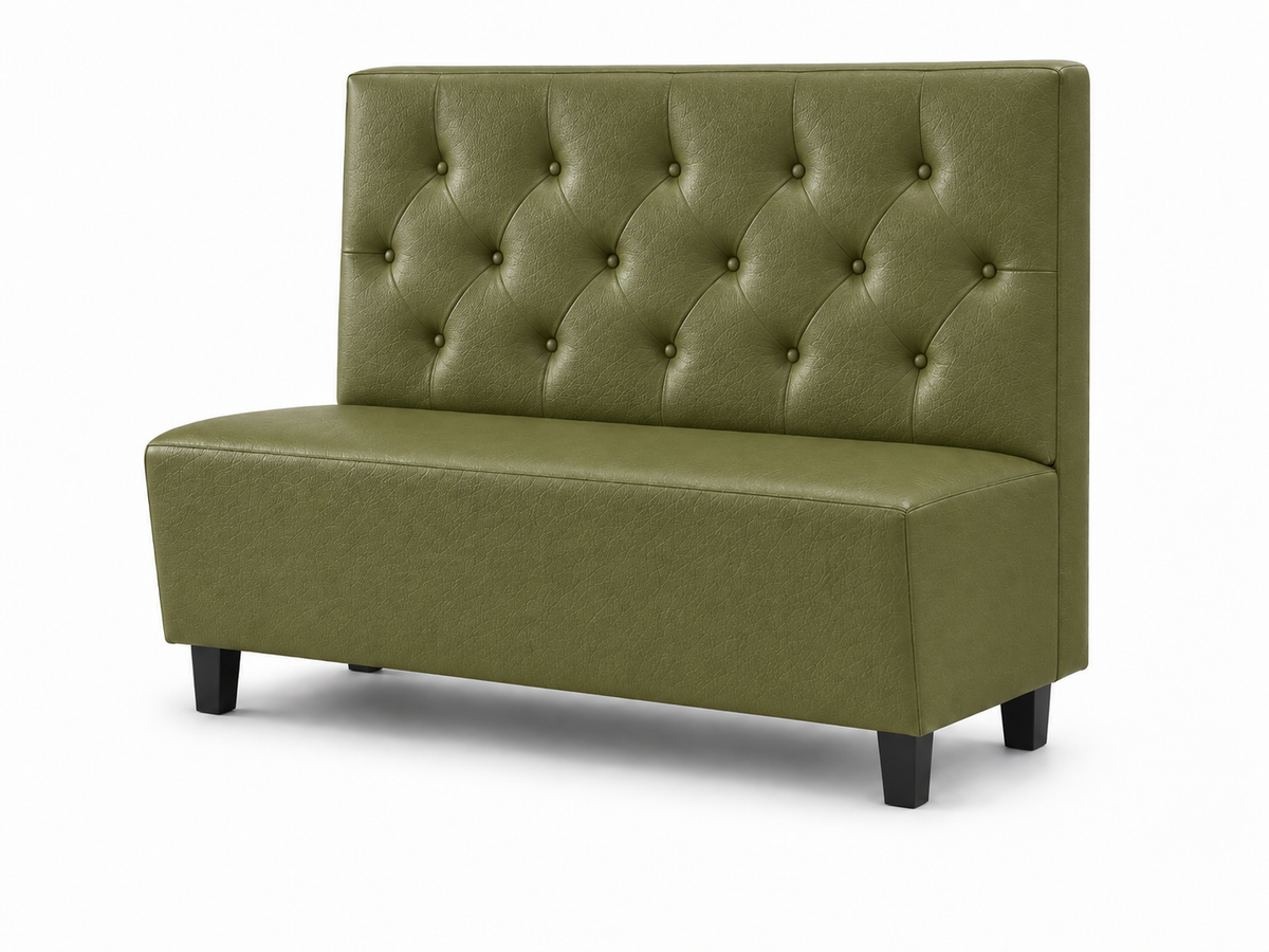 Banquette Trianon – Capitonnée & similicuir Arizona Avocat