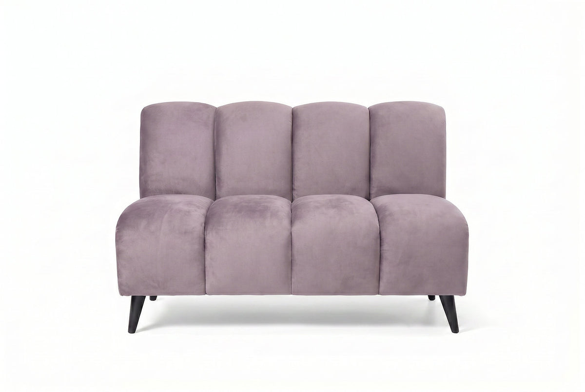 Banquette Cocoon – Velours Violet Light personnalisable