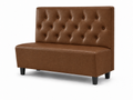 Banquette Trianon – Capitonnée & similicuir Arizona Cuoio