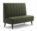 Banquette Bellagio – Couture verticale & tissu Gava 36 vert forêt sur mesure