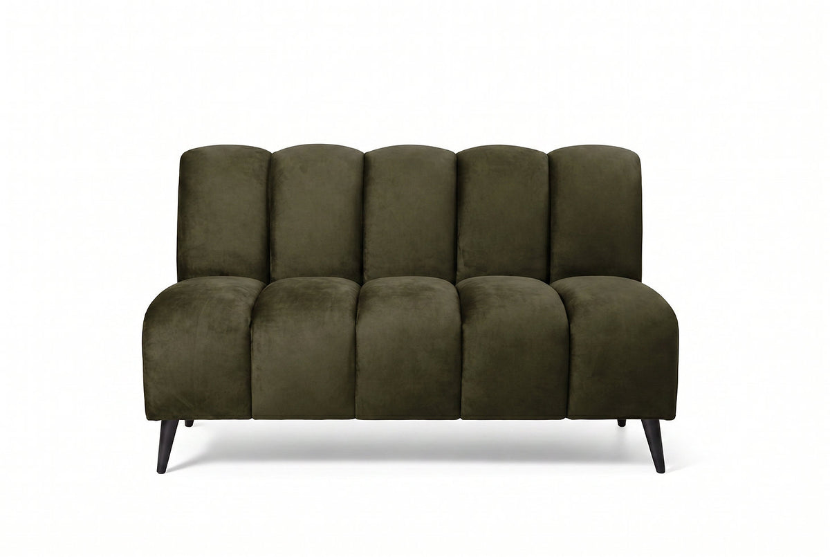 Banquette Cocoon – Velours vert forêt personnalisable