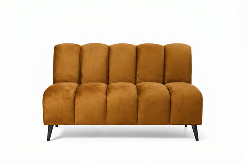 Banquette Cocoon – Velours Gold personnalisable