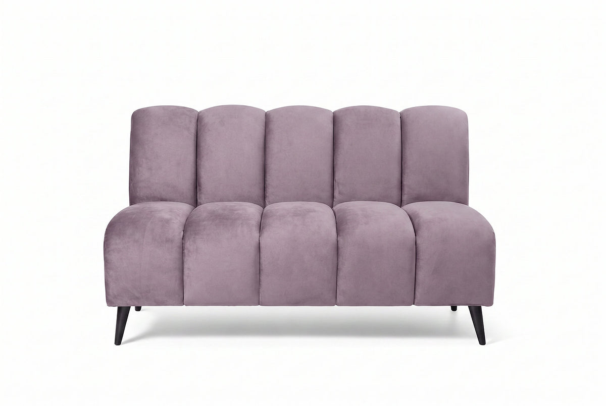 Banquette Cocoon – Velours Violet Light personnalisable