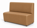 Banquette Sorrento – Lisse & similicuir Arizona Caramel