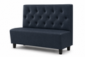 Banquette Trianon – Capitonnée & similicuir Arizona Bleu