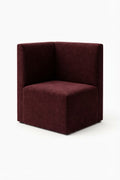 Banquette d’angle Sorrento – Lisse & velours Casino Bordeaux