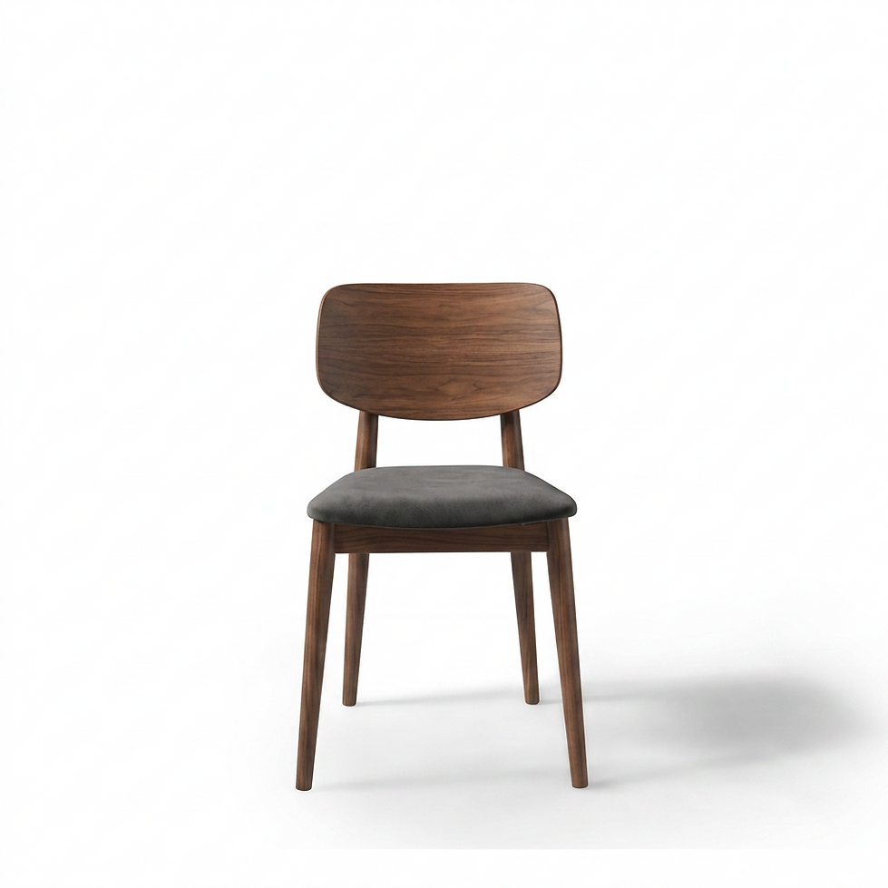 Chaise Verona – Hêtre finition noyer & velours personnalisable