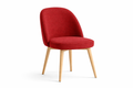 Chaise Bergamo – Hêtre naturel & tissu personnalisable