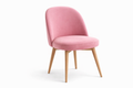 Chaise Bergamo Hêtre massif & velours personnalisable