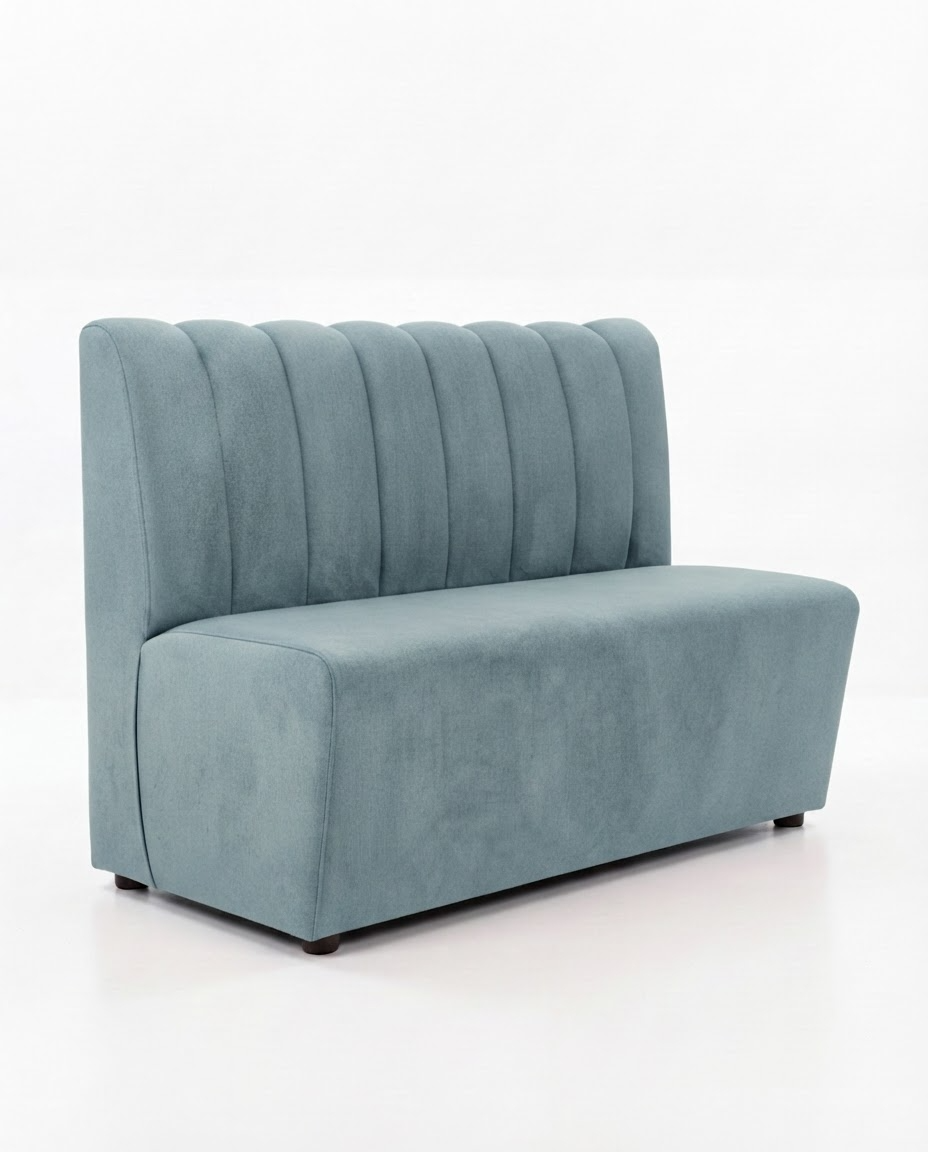 Banquette Prestige – Couture verticale & velours Casino Safira