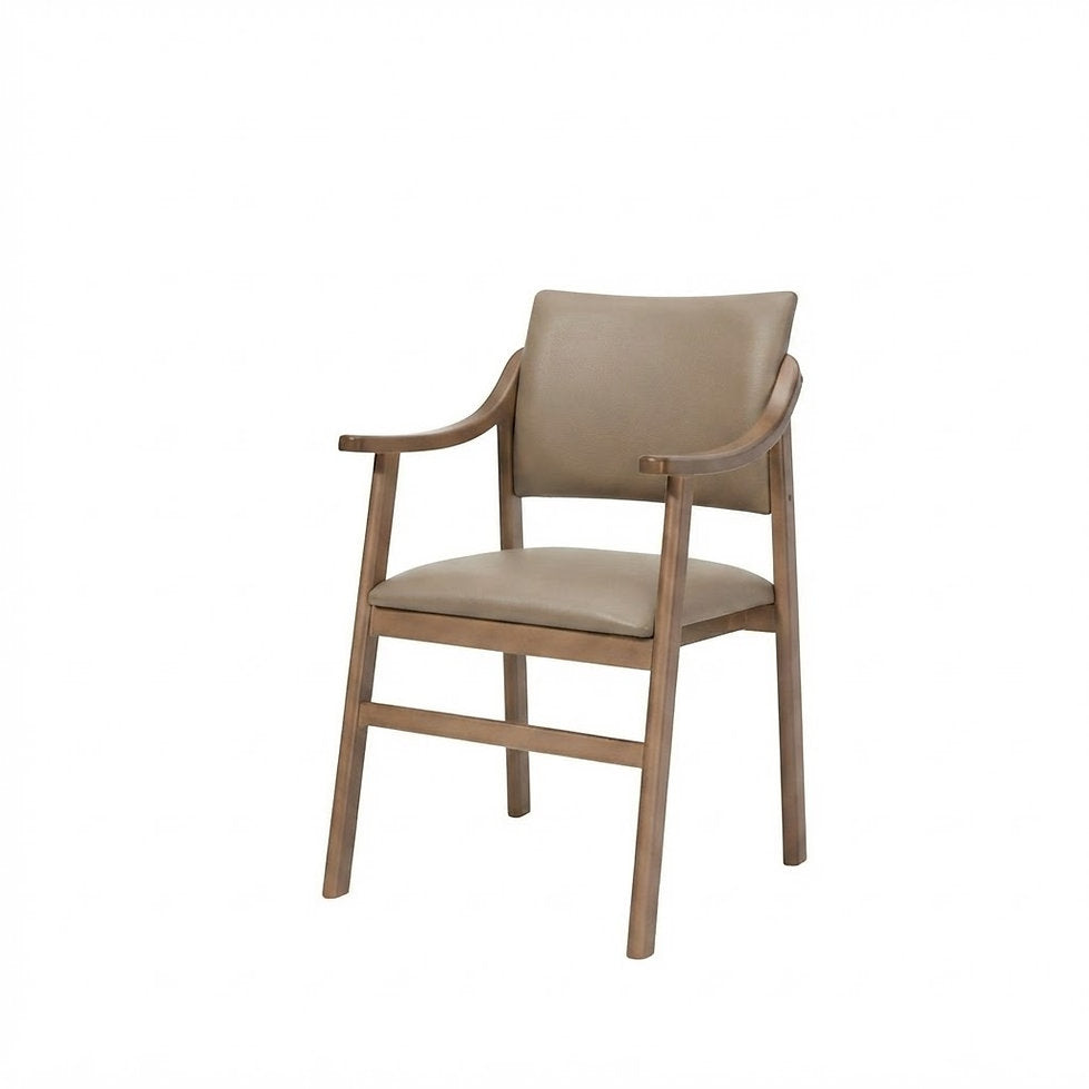 Fauteuil Firenze – Piètement chaîne moyen & similicuir Arizona personnalisable